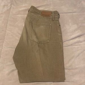 Men’s Old Navy Light Brown Corduroys. Slim Fit. Size 34. Great Condition.